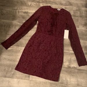 BNWT Size XS TOBI Long Sleeve Cocktail Dress